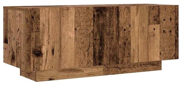 TV ormarić LED boja drva 300x35x40 cm konstruirano drvo - Staro drvo 1 Staro drvo
