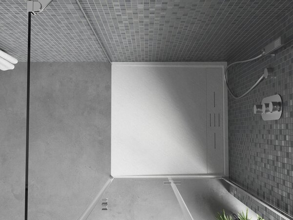 Mexen Amon kvadratni SMC tuš kada 90 x 90 cm, bijela - 4F109090