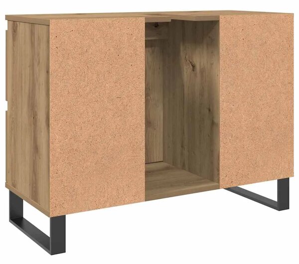 Kupaonski ormarić za Lavabo - Umivaonik boja hrasta konstruirano drvo - hrast artisan 1 1 Hrast artisan