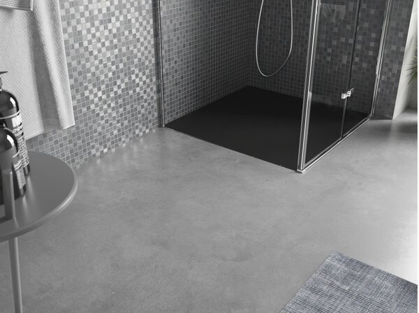 Mexen Bert četvrtasta tuš kada SMC 90 x 90 cm, crna - 4K709090