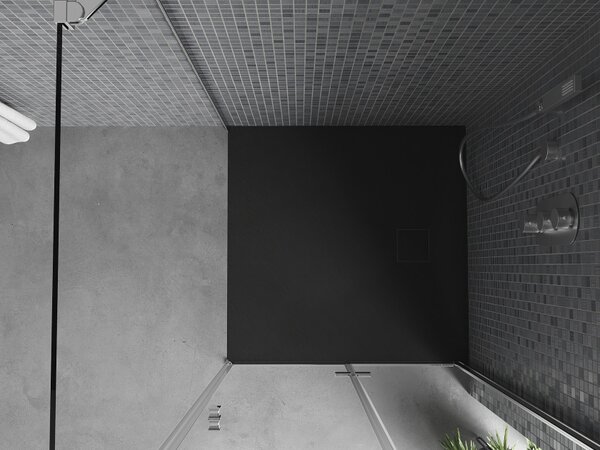 Mexen Bert četvrtasta tuš kada SMC 90 x 90 cm, crna - 4K709090