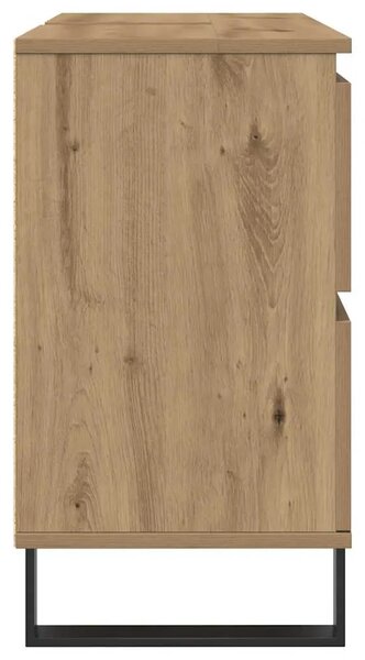 Kupaonski ormarić za Lavabo - Umivaonik boja hrasta konstruirano drvo - hrast artisan 1 1 Hrast artisan