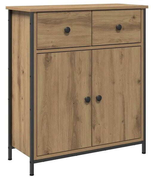Komoda boja hrasta artisan 70x30x80 cm od konstruiranog drva - hrast artisan 1 Hrast artisan