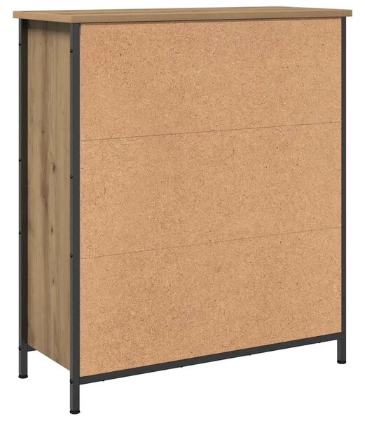Komoda boja hrasta artisan 70x30x80 cm od konstruiranog drva - hrast artisan 1 Hrast artisan