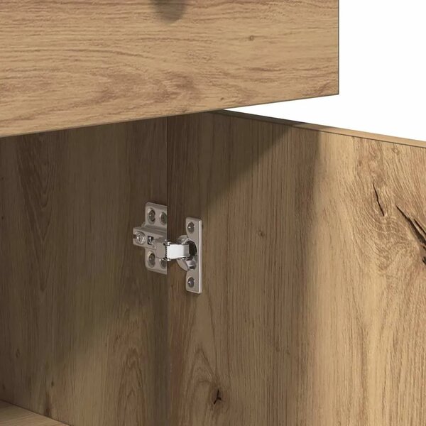 Komoda boja hrasta artisan 70x30x80 cm od konstruiranog drva - hrast artisan 1 Hrast artisan