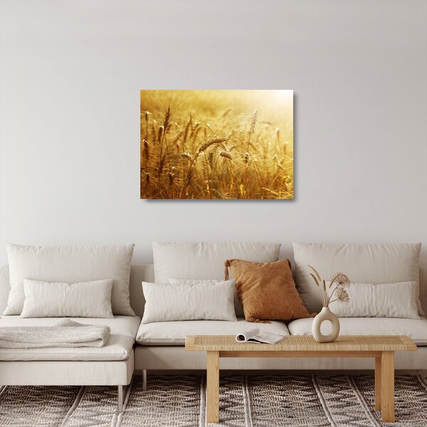 Staklena slika - Klasovi žita (70x50 cm)