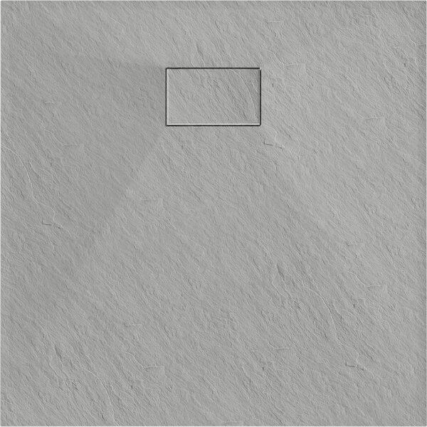 Mexen Hugo kvadratna tuš kada SMC 80 x 80 cm, siva - 42618080