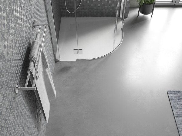 Mexen Bert tuš kada polukružna SMC 90 x 90 cm, bijela - 4KR109090