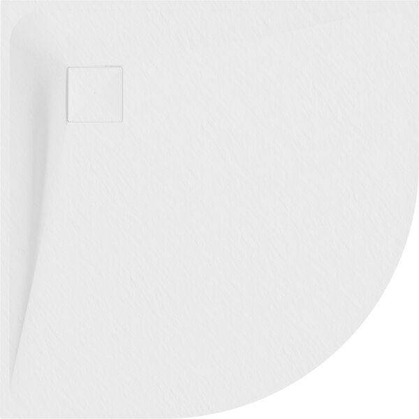 Mexen Bert tuš kada polukružna SMC 90 x 90 cm, bijela - 4KR109090