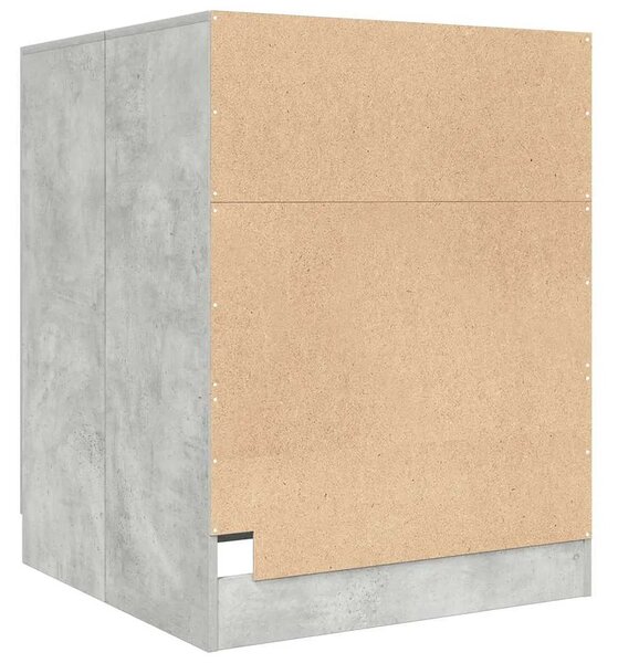 Ormarić za perilicu rublja siva boja betona 70 5x71 5x91 5 cm - Beton siva 1 Beton siva