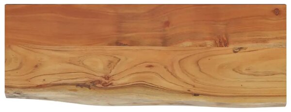 Zidna polica 70x30x2 5 cm pravokutna bagremovo drvo živi rub - Prirodna 70 x 30 x 2.5 cm 1 Masivno bagremovo drvo