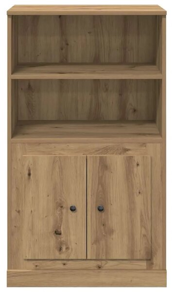 Visoka komoda boja hrasta 60x35 5x103 5 cm konstruirano drvo - Boja hrasta 1 Boja hrasta