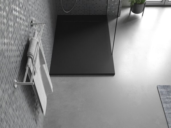 Mexen Otto pravokutna tuš kada SMC 100 x 90 cm, crna - 4N709010