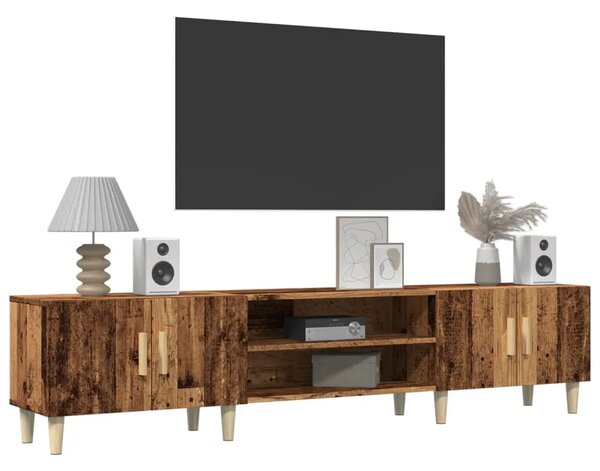 TV ormarić boja drva 180x31 5x40 cm od konstruiranog drva - Staro drvo 1 Staro drvo