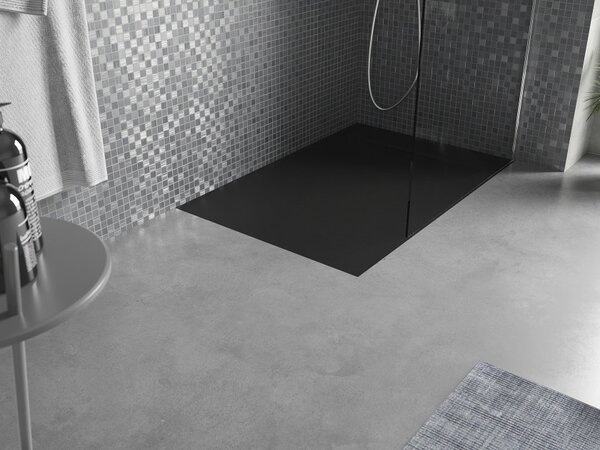 Mexen Otto pravokutna tuš kada SMC 100 x 90 cm, crna - 4N709010