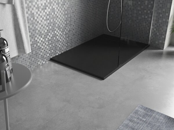 Mexen Otto pravokutna tuš kada SMC 100 x 90 cm, crna - 4N709010