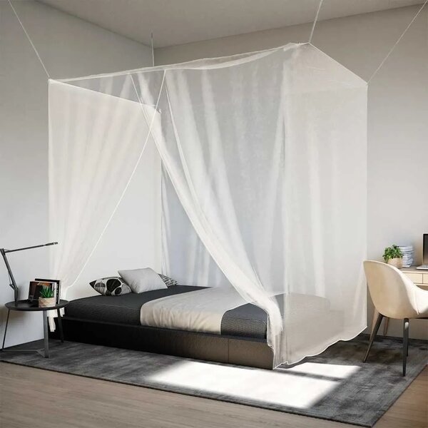 Viseća mreža protiv komaraca 156 bijela 220 x 100 x 150 cm - Bijela 220 x 100 x 150 cm 1 220 x 100 x 150 cm