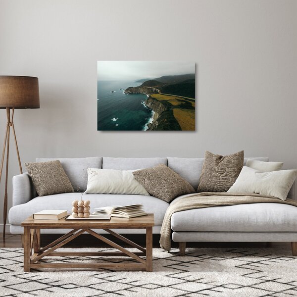 Staklena slika - Greben u oceanu (70x50 cm)