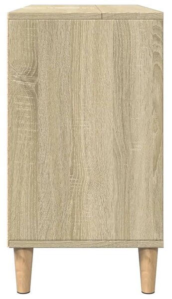Kupaonski ormarić boja hrasta sonome 80 x 33 x 60 cm drveni - sonoma hrast 1 Sonoma hrast