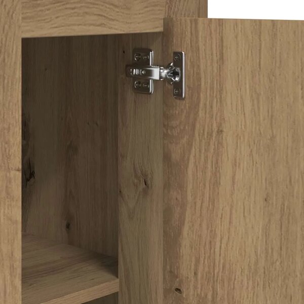 Visoka komoda boja hrasta 36x35 5x103 5 cm konstruiranog drva - artisian oak 1 Artisian oak