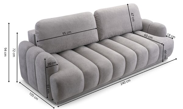 Zondo.hr Dvosjed Cama. Akcija -12%. 1135037