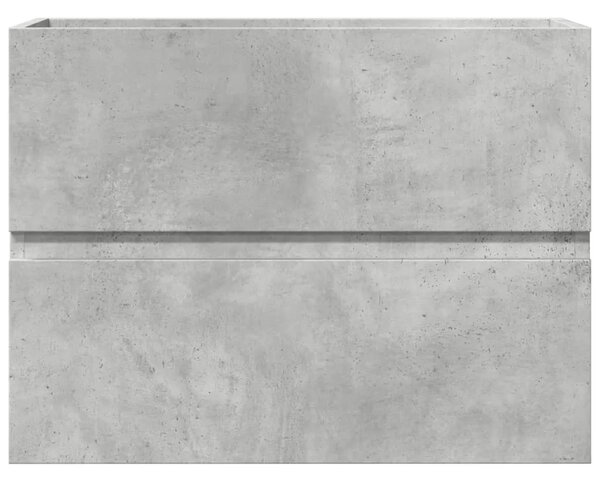 Kupaonski ormarić boja betona 60x38 5x45 cm konstruirano drvo - Beton siva 60 x 38.5 x 45 cm 1 1