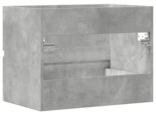 Kupaonski ormarić boja betona 60x38 5x45 cm konstruirano drvo - Beton siva 60 x 38.5 x 45 cm 1 1