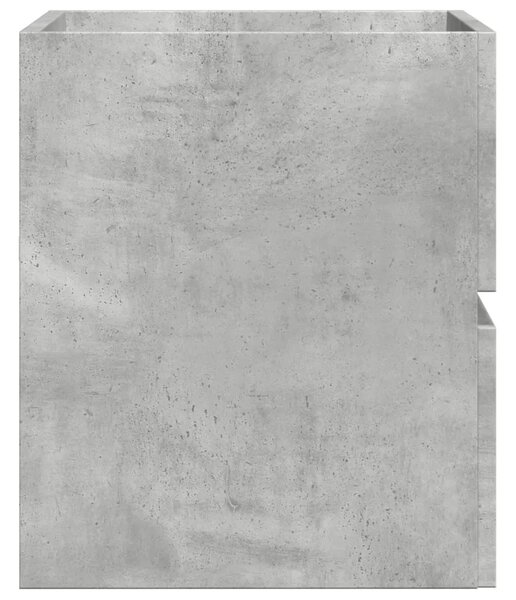 Kupaonski ormarić boja betona 60x38 5x45 cm konstruirano drvo - Beton siva 60 x 38.5 x 45 cm 1 1