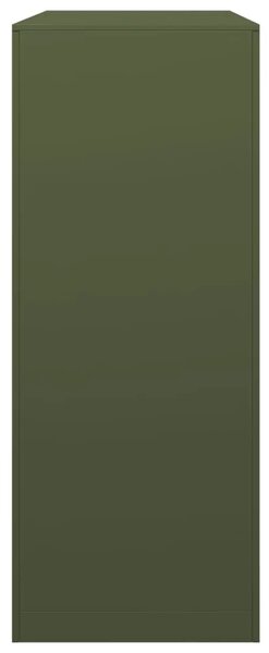 Stalak za drva za ogrjev zeleni 100x40x100 cm čelični - Čelik/zelena 100 x 40 x 100 cm Čelik/zelena 100 x 40 x 100 cm