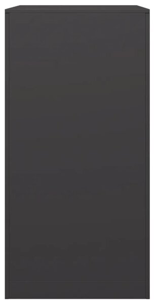 Stalak za drva za ogrjev crni 60 x 40 x 80 cm čelični - Čelik/crna 60 x 40 x 80 cm Čelik/crna 60 x 40 x 80 cm