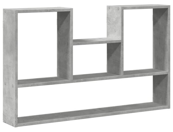 Zidna polica siva boja betona 99x15x60 cm konstruirano drvo - Beton siva 1 1 Beton siva