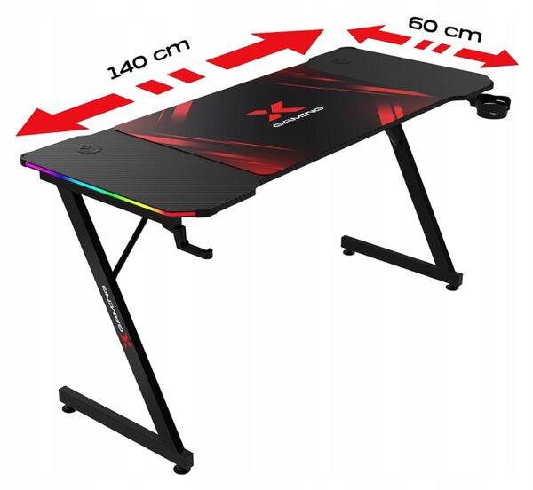 Xgaming Xpro1 RGB računalni stol + podloga za miš