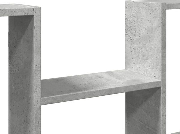Zidna polica siva boja betona 99x15x60 cm konstruirano drvo - Beton siva 1 1 Beton siva