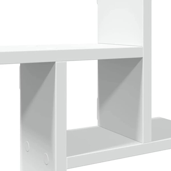 Zidne police 2 kom bijele 38x12x38 cm konstruirano drvo - Bijela 38 x 12 x 38 cm 1 1
