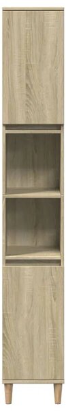Kupaonski ormarić boja hrasta 30x30x190 cm konstruirano drvo - sonoma hrast 1 Sonoma hrast