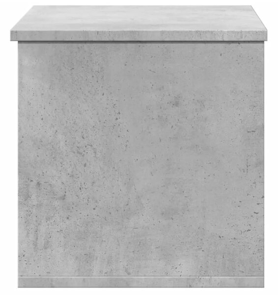 Kutija za pohranu boja betona 60 x 35 x 35 cm konstruirano drvo - Beton siva 60 x 35 x 35 cm 1 Beton siva