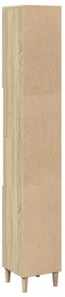 Kupaonski ormarić boja hrasta 30x30x190 cm konstruirano drvo - sonoma hrast 1 Sonoma hrast