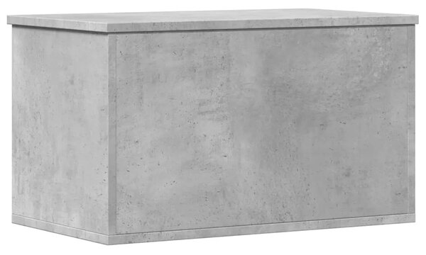 Kutija za pohranu boja betona 60 x 35 x 35 cm konstruirano drvo - Beton siva 60 x 35 x 35 cm 1 Beton siva