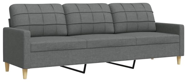 Trosjed od tkanine tamnosivi 210 cm - Tamno siva 210 cm Tamno siva 210 cm