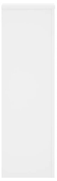 Stalci za biljke 2 kom bijeli 25x25x80 cm konstruirano drvo - Bijela 25 x 25 x 80 cm 2 Bijela