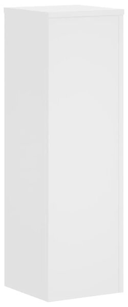 Stalci za biljke 2 kom bijeli 25x25x80 cm konstruirano drvo - Bijela 25 x 25 x 80 cm 2 Bijela
