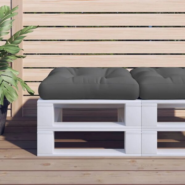 Jastuk za palete antracit 60 x 61 5 x 10 cm od tkanine - Antracit 1 Antracit 1