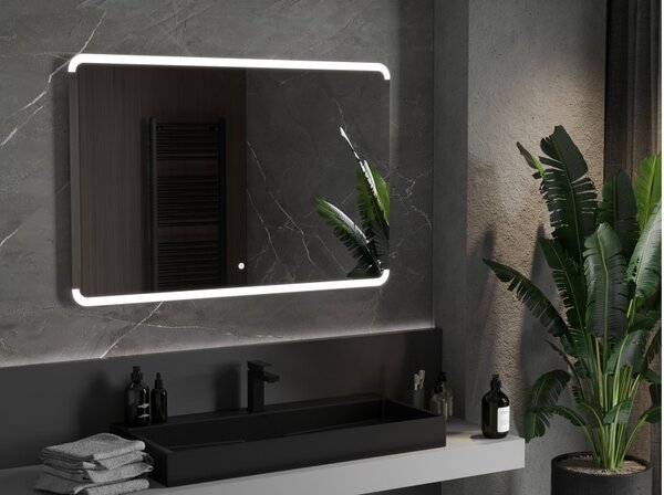 Mexen Nida osvijetljeno kupaonsko ogledalo 120 x 80 cm, LED 6000K, protivmagleno - 9806-120-080-611-00