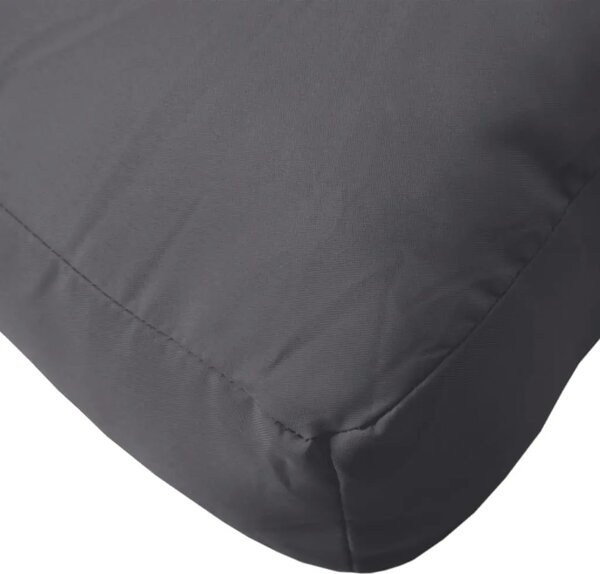 Jastuk za palete antracit 60 x 61 5 x 10 cm od tkanine - Antracit 1 Antracit 1