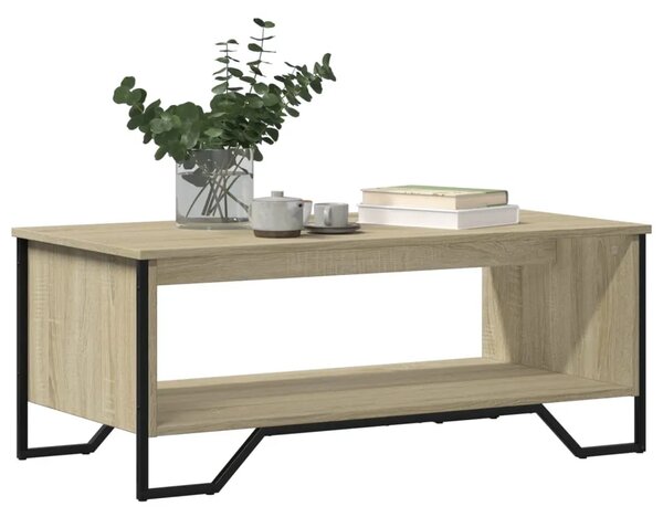 Stolić za kavu boja hrasta 100 x 51 x 40 cm konstruirano drvo - sonoma hrast 1 100 cm Sonoma hrast