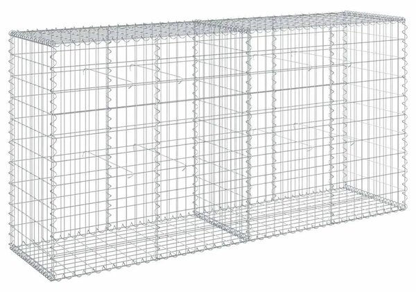 Gabion - Gabion ograde - Gabionska košara s poklopcem 200x50x100 cm pocinčano željezo - 200 x 50 x 100 cm 1 200 x 50 x 100 cm