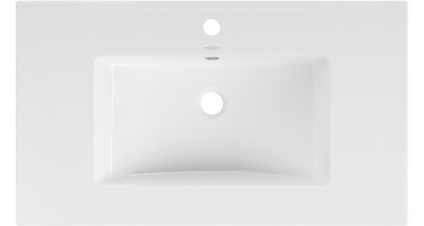Mexen Atena umivaonik ugrađen u pult 80 x 46 cm, bijeli - 25018000