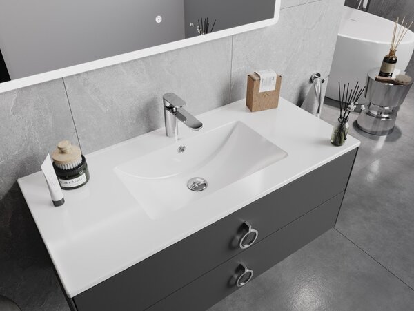 Mexen Atena umivaonik ugrađen u ploču 101 x 46 cm, bijeli - 25011000
