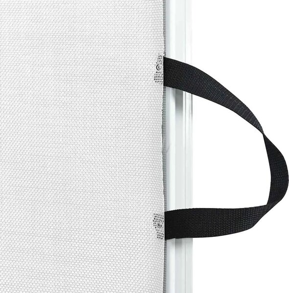 Uvlačiva vrata za kućne ljubimce bijela 102 5x125 cm - Bijela 102 5 x 125 cm Bijela 102 5 x 125 cm