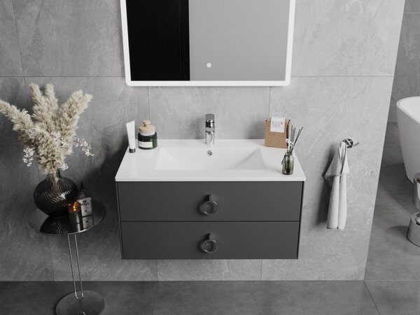 Mexen Atena umivaonik ugrađen u pult 80 x 46 cm, bijeli - 25018000